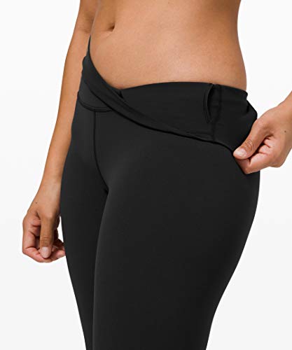 Lululemon Athletica Wunder Under High Rise Tight 25 7/8 Yoga Pants (Black Luxtreme,10)