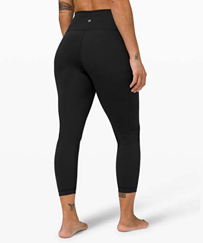 Lululemon Athletica Wunder Under High Rise Tight 25 7/8 Yoga Pants (Black Luxtreme,10)