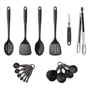 cuisinart kitchen utensil set, 16 piece, black