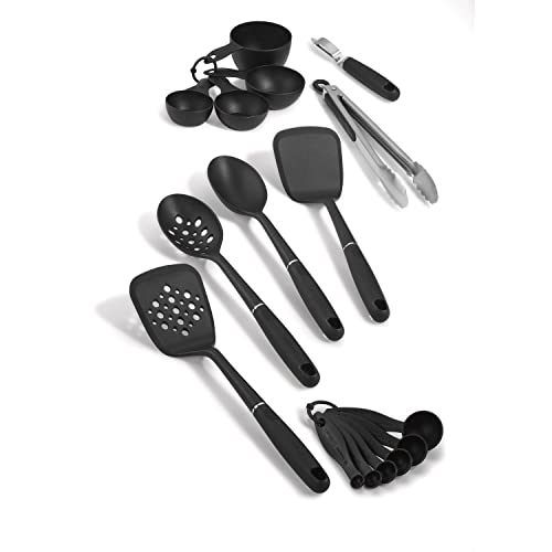 Cuisinart Kitchen Utensil Set, 16 Piece, Black