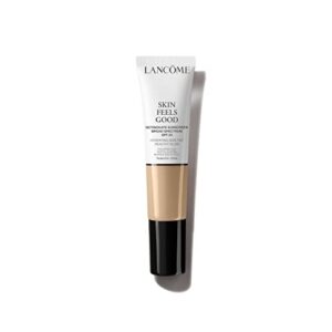 lancôme skin feels good hydrating oil-free foundation with spf – sheer foundation coverage – with hyaluronic acid & moringa seed – 01n nude vanilla