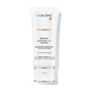 lancôme uv expert primer & moisturizer with spf 50 – prep, hydration & face sunscreen protection – with vitamin e & moringa seed extract – 1.0 fl oz