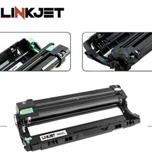 LINKJET Compatible DR221 Drum Replacement for Brother DR221CL DR-221CL Drum Unit for Use in Brother HL-3170CDW MFC-9330CDW HL-3140CW MFC-9130CW MFC-9340CDW Printer(Black,Cyan,Magenta,Yellow)