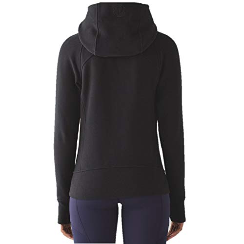 LULULEMON Scuba Hoodie IV Light Cotton Fleece (Black, 6)