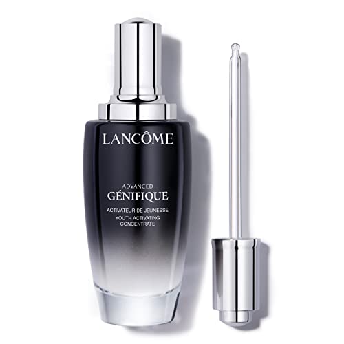 Lancôme Advanced Génifique Face Serum - For Fine Lines & Boosts Radiance - With Bifidus Prebiotic, Hyaluronic Acid & Vitamin Cg - 3.9 Fl Oz