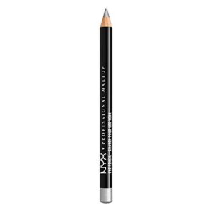 nyx professional makeup slim eye pencil – silver