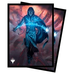 ultra pro – magic: the gathering phyrexia all will be one – 100ct standard size card sleeves (jace the perfected mind) protect collectible cards, trading cards & gaming cards, ultimate card protection