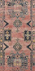 Loloi II Jocelyn Collection JOC-06 Rose/Rose, Transitional 7'-10" x 10' Area Rug