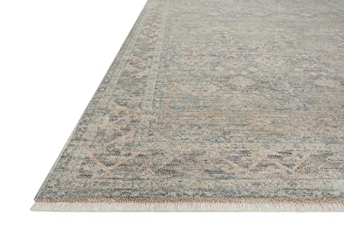 Loloi Angela Rose x Blake Collection BLA-01 Sky/Beige, Transitional 5'-3" x 7'-6" Area Rug