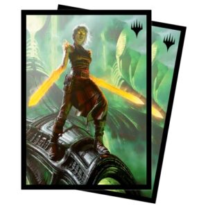 ultra pro – magic: the gathering phyrexia all will be one – 100ct standard size card sleeves (the unforgiving) protect collectible cards, trading cards & gaming cards, ultimate card protection