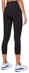 lululemon all the right places crop yoga pants (black, 6)