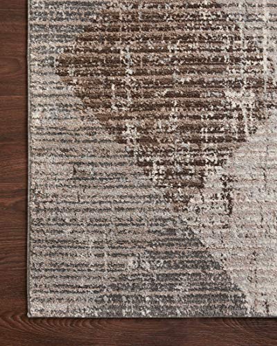 Loloi II Austen Collection AUS-04 Stone/BARK, Contemporary 6'-7" x 9'-2" Area Rug