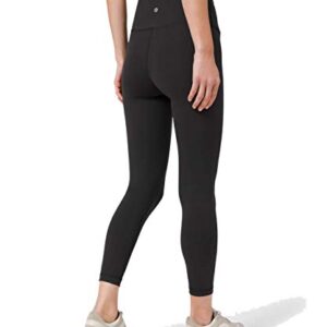 Lululemon Athletica Wunder Train Hi-Rise Tight 25' (BLK, 6)