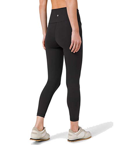 Lululemon Athletica Wunder Train Hi-Rise Tight 25' (BLK, 6)