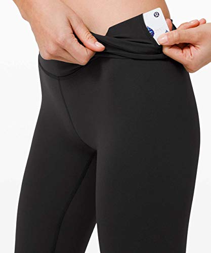 Lululemon Athletica Wunder Train Hi-Rise Tight 25' (BLK, 6)