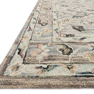 Loloi II Beatty BEA-04 Light Blue Traditional Area Rug 5'-0" x 7'-6"