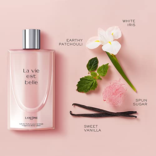 Lancôme​ La Vie Est Belle Scented Body Lotion - Skin Smoothed & Illuminated - With Iris, Patchouli & Vanilla - 6.7 Fl Oz