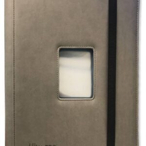 Ultra Pro Premium PRO-BINDER Padded Leatherette 9-Pocket Album with Center Window for Pokemon, YuGiOh, Magic Cards and Photocards! Also for Baseball & Sports Cards!