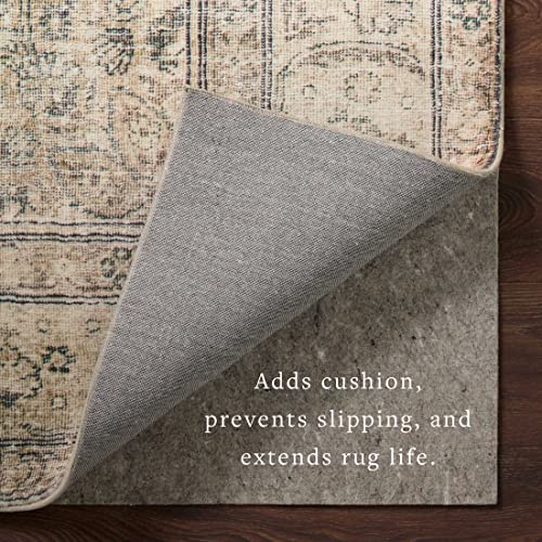 Loloi-Grip™ Rug Pad | Premium Thick Non-Slip Felt-Rubber 10'-0" x 14'-0" for Area Rug