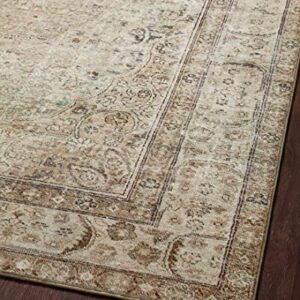 Loloi II Margot Collection MAT-01 Antique/Sage, Traditional 7'-6" x 9'-6" Area Rug