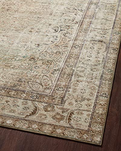 Loloi II Margot Collection MAT-01 Antique/Sage, Traditional 7'-6" x 9'-6" Area Rug