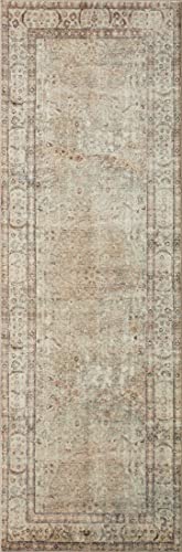 Loloi II Margot Collection MAT-01 Antique/Sage, Traditional 7'-6" x 9'-6" Area Rug