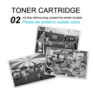 (3,000 Pages High Yield) TN730 Toner Cartridge Black Replacement for Brother TN-730 MFC-L2710DW MFC-L2750DW DCP-L2550DW HL-L2350DW HL-L2370DW HL-L2390DW Printer Toner, TN7301PK