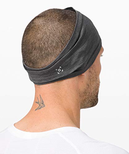 Lululemon Metal Vent Tech Headband (Black/Slate)