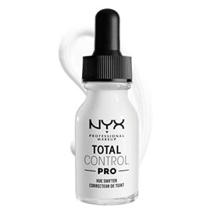 nyx professional makeup total control pro drop foundation hue shifter, light