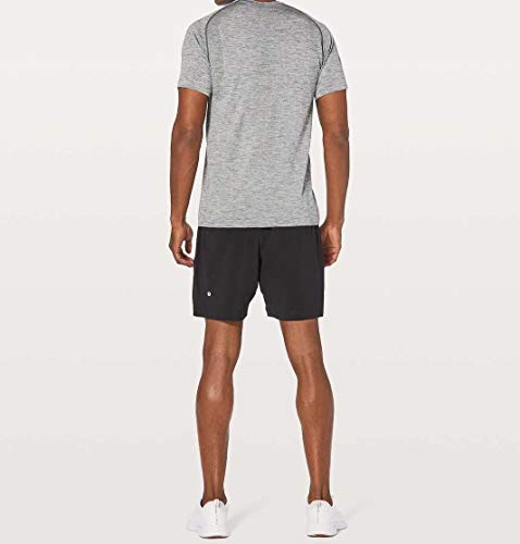 LULULEMON Men's Metal Vent Tech Short Sleeve Crew T-Shirt (Slate Grey, XL)