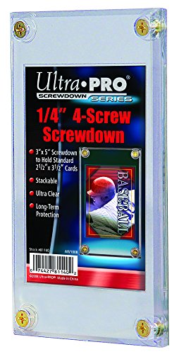 Ultra Pro 1/4" Screwdown Recessed Trading Card Holder ( Packaging May Vary )