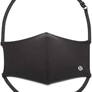 Lululemon Athletica Double Strap Face Mask (Black), One Size