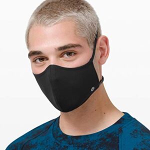 Lululemon Athletica Double Strap Face Mask (Black), One Size