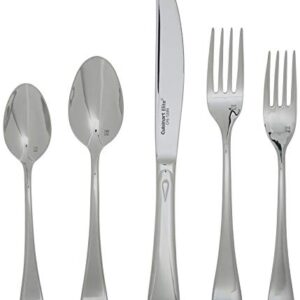 Cuisinart 20 Piece, Trevoux flatware set, Silver