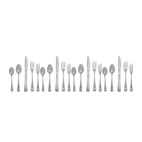 Cuisinart 20 Piece, Trevoux flatware set, Silver