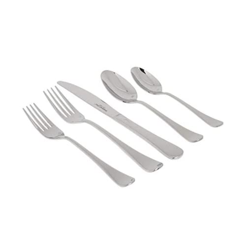 Cuisinart 20 Piece, Trevoux flatware set, Silver