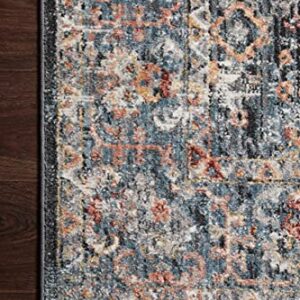 Loloi II Cassandra Collection CSN-05 Blue/Multi, Traditional 2'-6" x 4'-0" Accent Rug