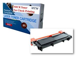 mtm brother tn-760 tn760 micr toner cartridge for check printing replacement for hl-l2395dw hl-l2350dw hl-l2390dw l2370dw