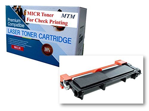 MTM Brother TN-760 TN760 MICR Toner Cartridge for Check Printing Replacement for HL-L2395DW HL-L2350DW HL-L2390DW L2370DW