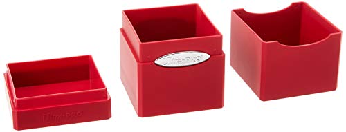 Ultra Pro Red Satin Tower Deck Boxes