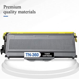 TcxLink (2 Pack) TN-360 TN360 High-Yield Toner Cartridge Replacement for Brother TN360 DCP-7045N HL-2170W MFC-7040 MFC-7345DN HL-2150N Printer Toner.