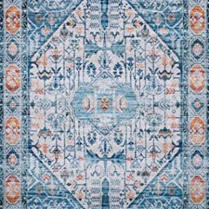 Justina Blakeney x Loloi Cielo Collection CIE-03 Ivory / Sunset Transitional 8'-0" x 10'-0" Area Rug