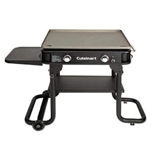 cuisinart flat top professional quality propane cgg-0028 28″ two burner gas griddle