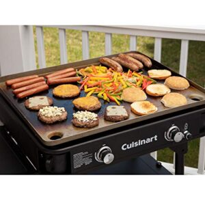 Cuisinart Flat Top Professional Quality Propane CGG-0028 28" Two Burner Gas Griddle