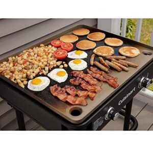 Cuisinart Flat Top Professional Quality Propane CGG-0028 28" Two Burner Gas Griddle