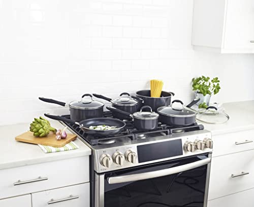 Cuisinart 11-Piece Set Advantage Nonstick Cookware, Black