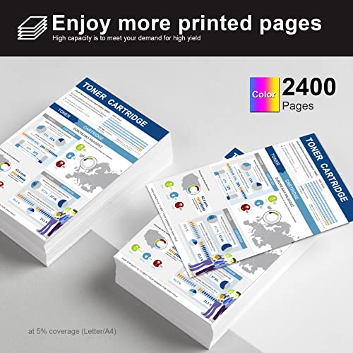 AK (Page Yield Upto 2,300 Pages) TN223Y Toner Cartridge Compatible Replacement for Brother TN 223 TN-223 MFC-L3770CDW L3710CW L3750CDW L3730CDW HL-3210CW 3230CDW Printer (Yellow, 1-Pack)