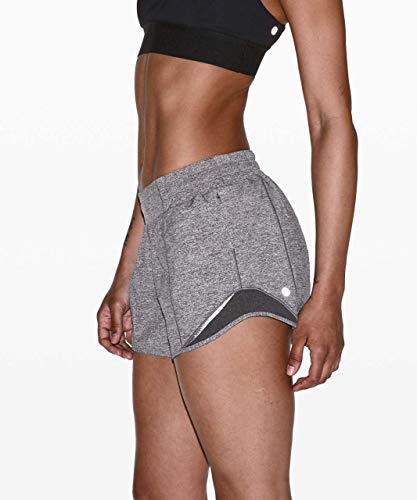 LULULEMON Hotty Hot Short Low-Rise 4" Long (Color 002, 6)