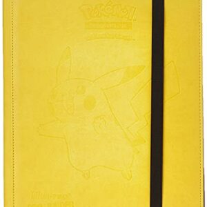 Ultra Pro Pikachu 9-pocket Premium PRO-Binder for Pokmon Yellow, Small