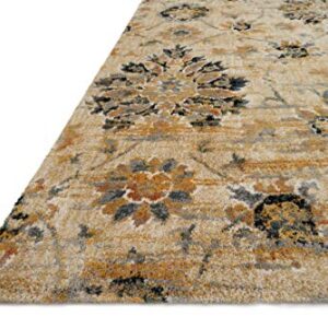 Loloi TORRANCE Area Rug, 5' x 7'6", Sand